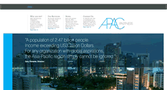 Desktop Screenshot of apac-partners.com